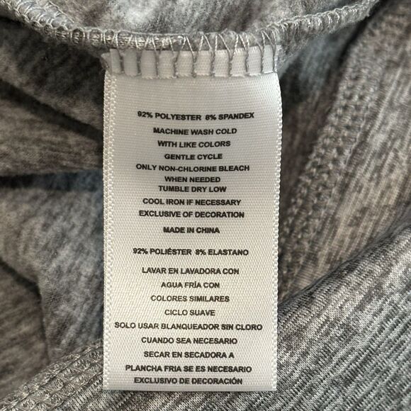 Hickey Freeman Hoodie Mens Medium 1/4 zip Sweater Gray Golf Casual Athletic - Picture 6 of 7